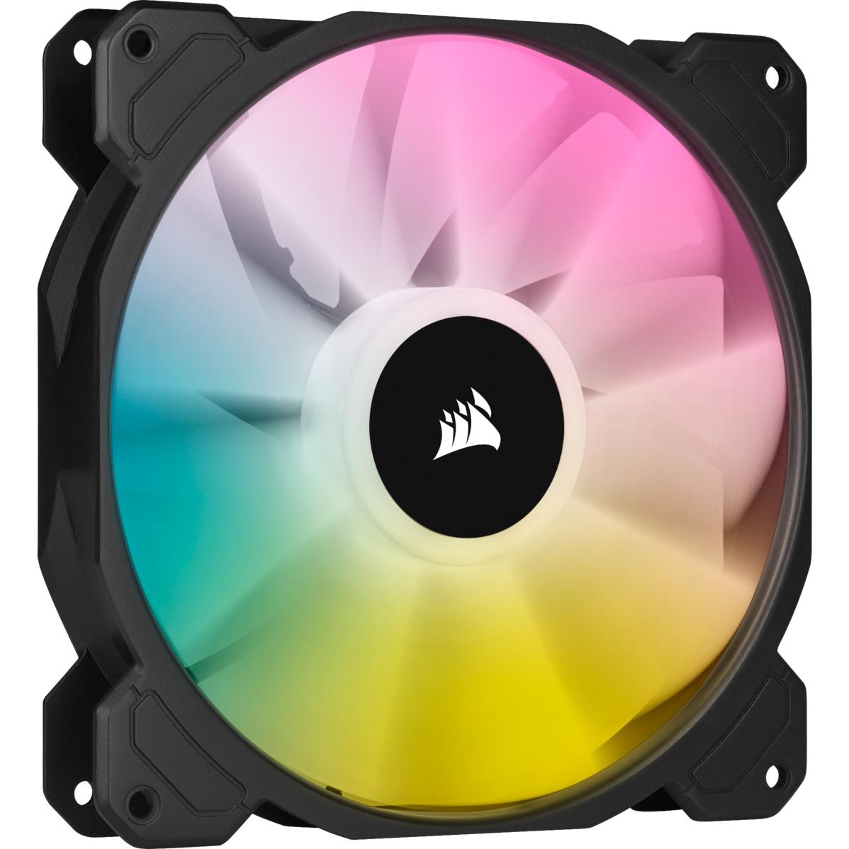 Led Fan - Sp Series Sp140 RGB Elite 140mm RGB With Airguide Dual Pack With Lighting Node Core