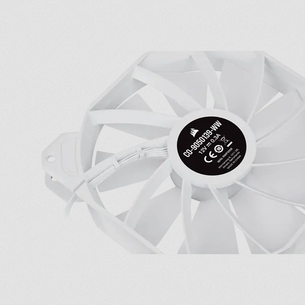 Led Fan - Sp Series Sp140 RGB Elite 140mmrGB With Airguide  Dual Pack With Lighting Node Core White