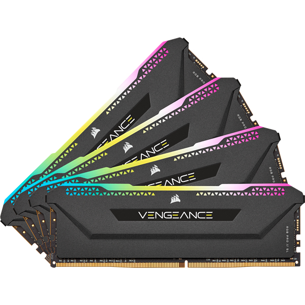 Memory 32GB Ddr4 3200MHz C16 (4x8gb) Vengeance RGB Pro Black