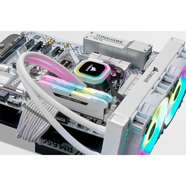 Memory 16GB Ddr4 3600MHz C18 (2x8gb) Vengeance RGB Pro White