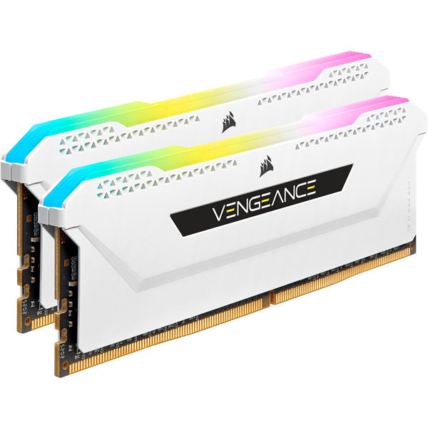 Memory 16GB Ddr4 3600MHz C18 (2x8gb) Vengeance RGB Pro White