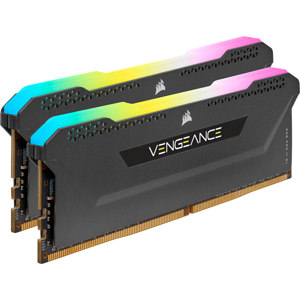 Memory 16GB Ddr4 3200MHz C16 (2x8gb) Vengeance RGB Pro Black