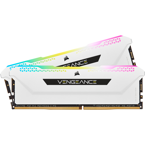 Memory 16GB Ddr4 3200MHz C16 (2x8gb) Vengeance RGB Pro White