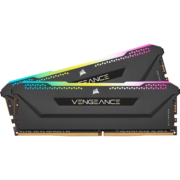 Memory 16GB Ddr4 3600MHz C18 (2x8gb) Vengeance RGB Pro Sl Black