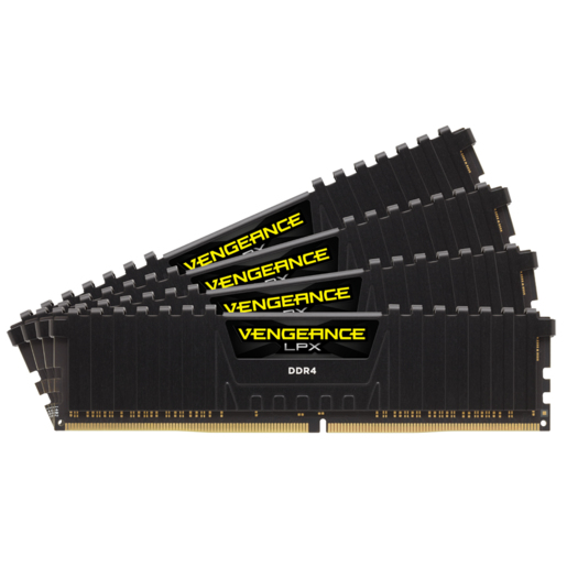 Memory 16GB Ddr4 2933MHz Kit 4 DIMM C16 Vengeance Low Profilex