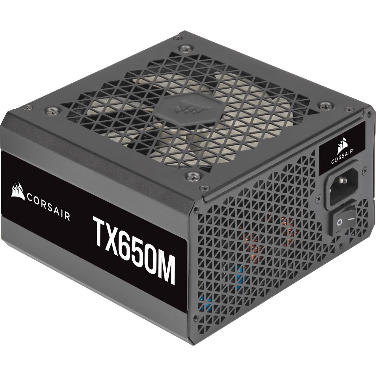 Power Supply - Tx650m - 650watt  80 Plus Gold Certified  Semi-modular Power Supply  Eu V