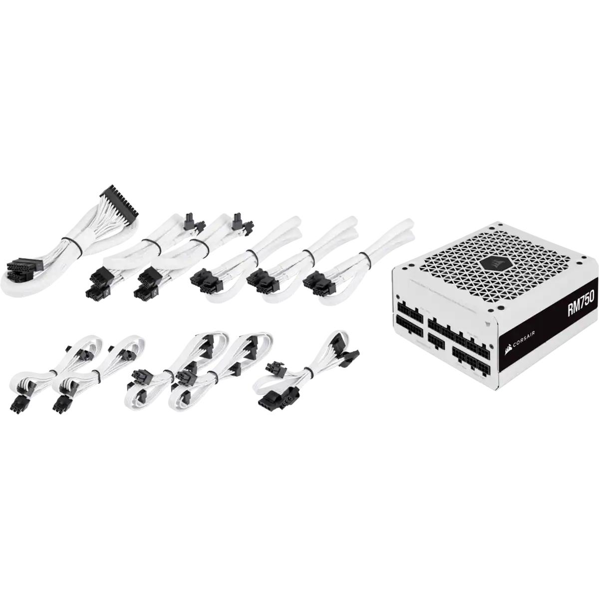 Power Supply - Rm750 - 750 Watt  80 Plus Gold Certified  Fully Modularpower Supply  Eu Vers