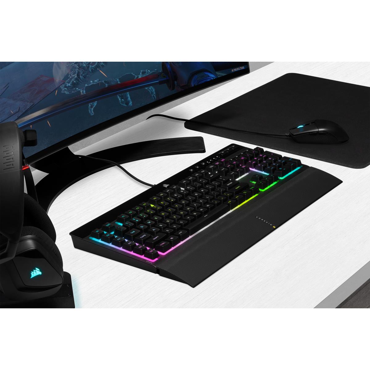 Gaming Keyboard - K55 RGB Pro Xt Qwerty Us