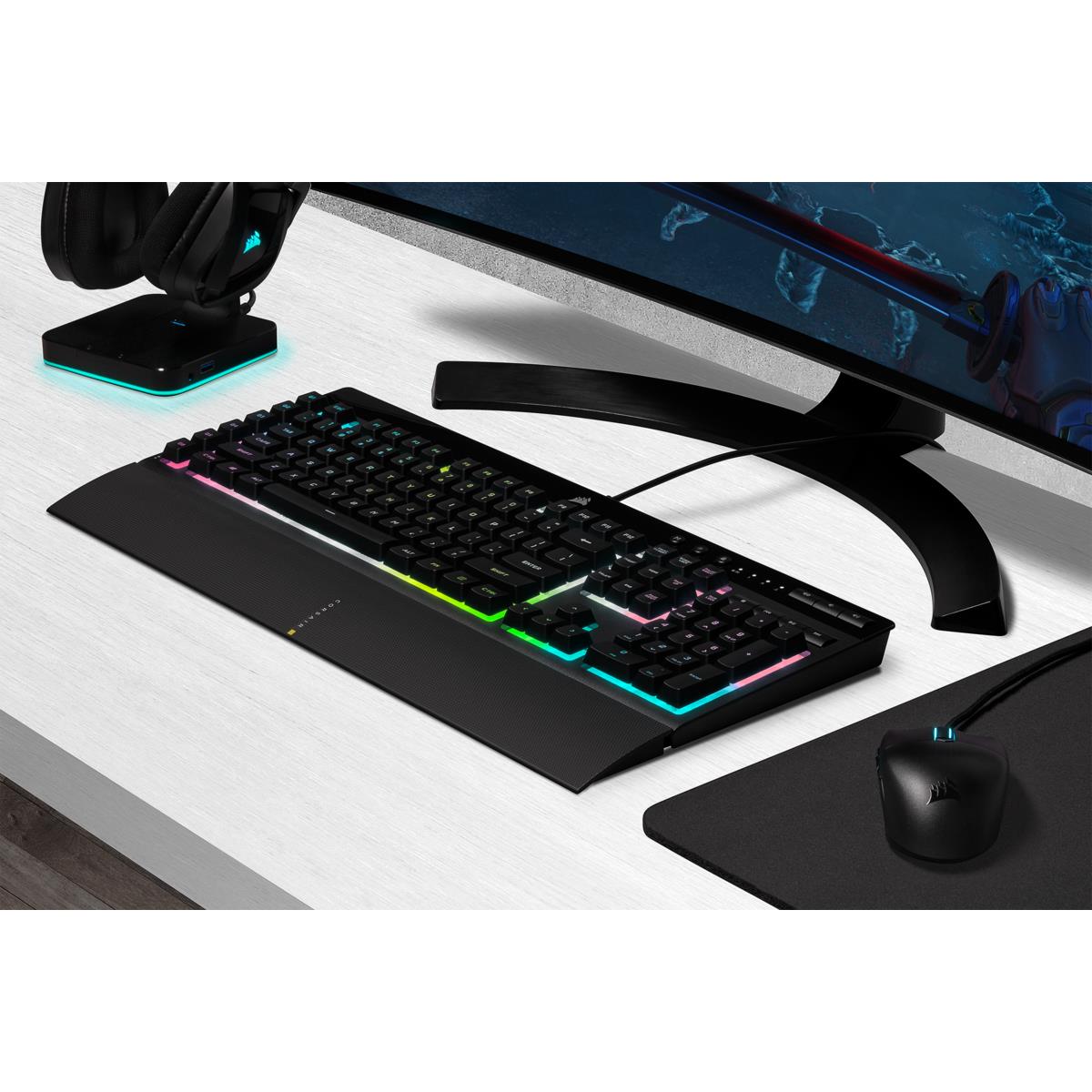Gaming Keyboard - K55 RGB Pro Xt Qwerty Us