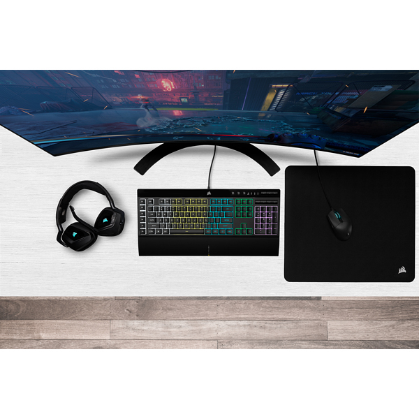 Gaming Keyboard - K55 RGB Pro Qwerty Us
