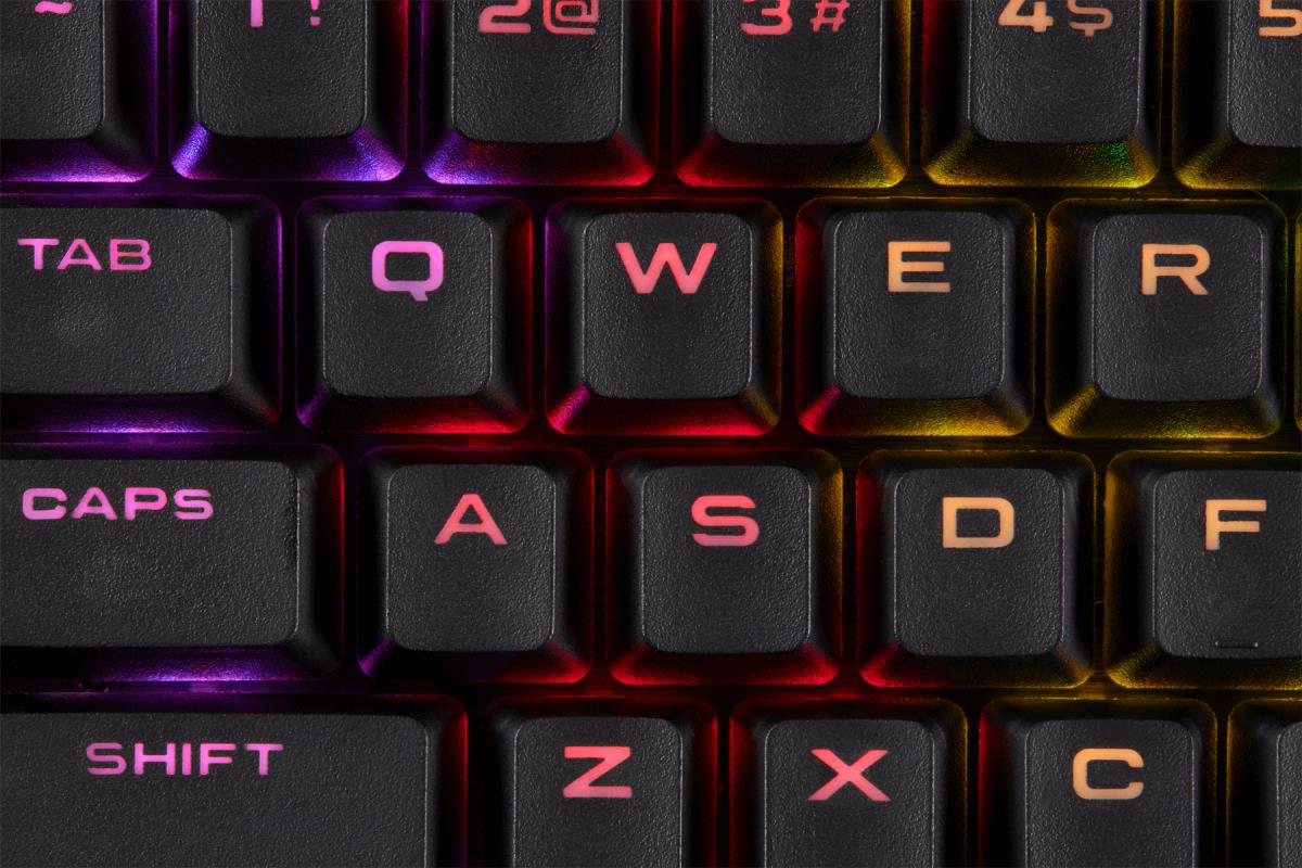 Gaming Pbt Double-shot Keycaps Full 104/105-keyset - Black