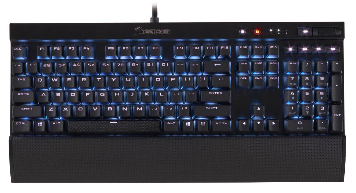 Gaming Pbt Double-shot Keycaps Full 104/105-keyset - Black