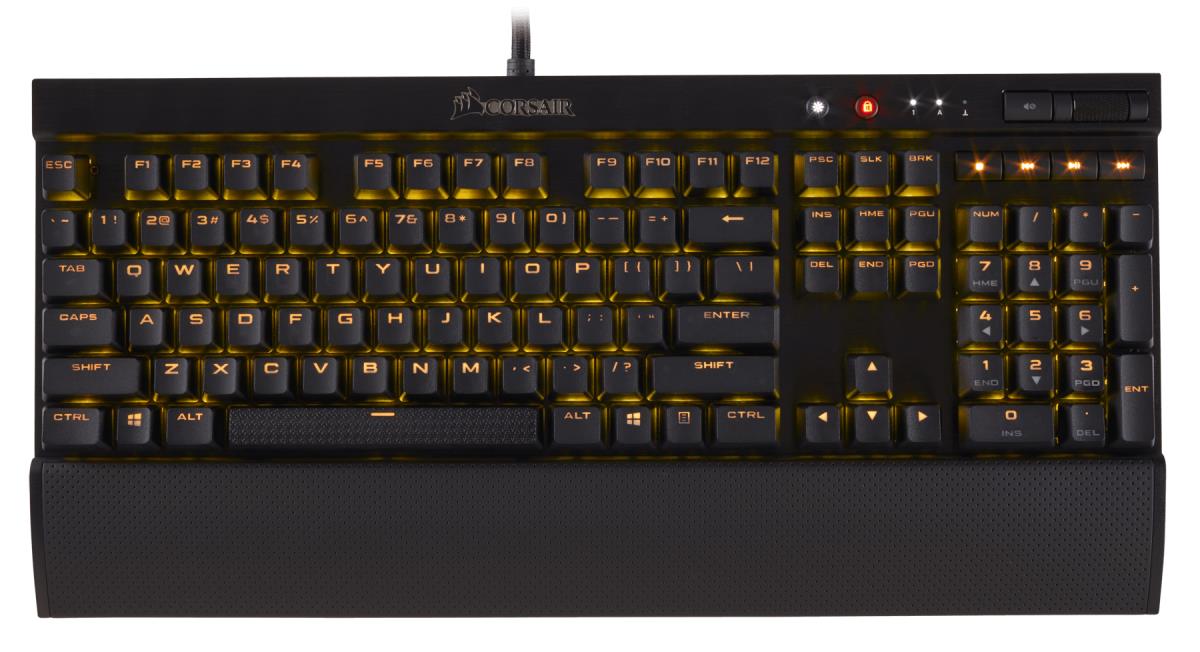 Gaming Pbt Double-shot Keycaps Full 104/105-keyset - Black
