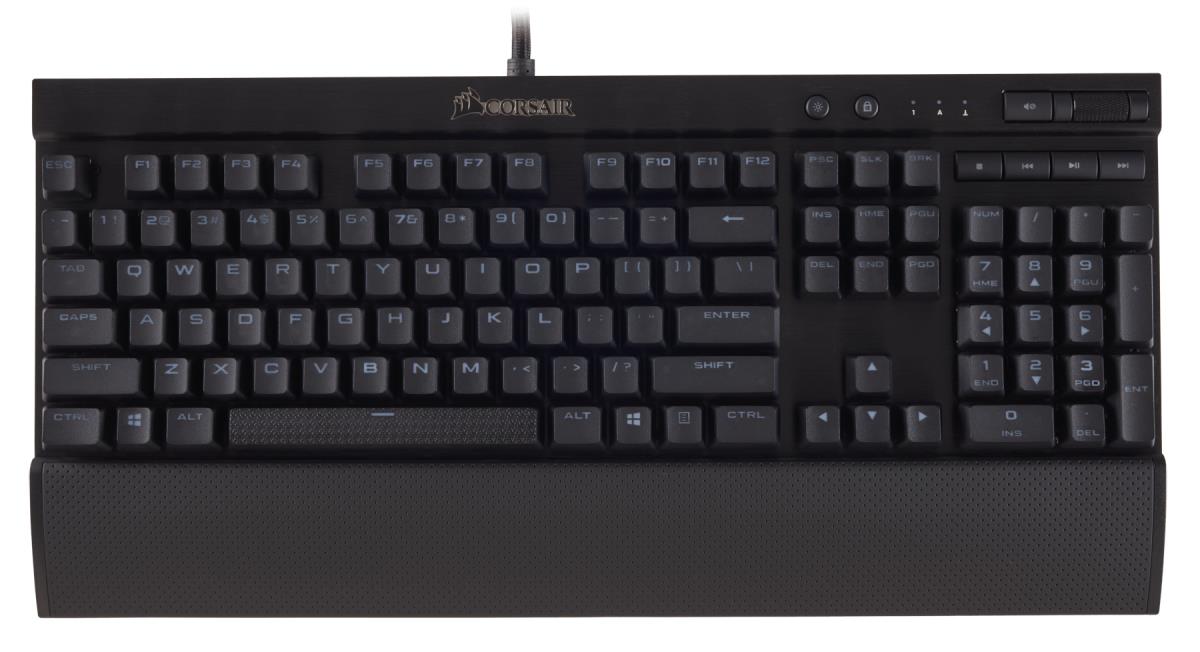 Gaming Pbt Double-shot Keycaps Full 104/105-keyset - Black