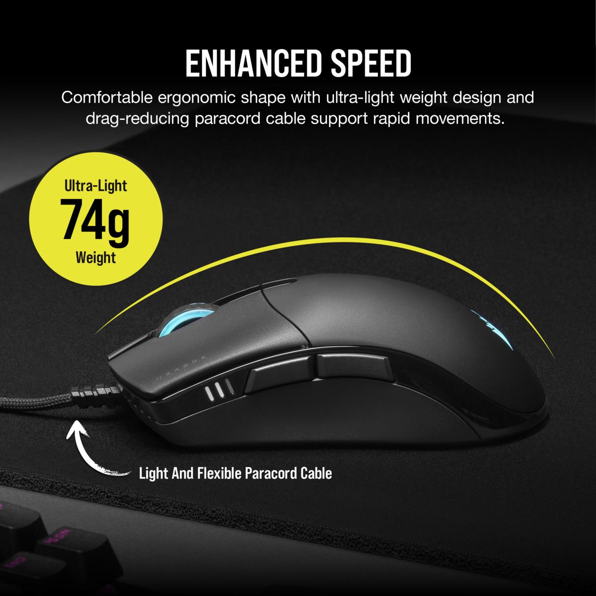 Sabre RGB Pro Champion Series Ultra-light Fps/moba Gaming Mouse (eu)