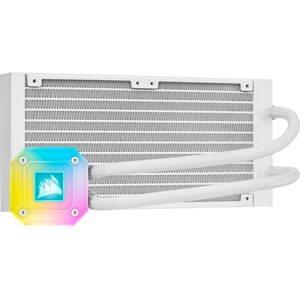 Icue H100i Elite Capellix Liquid Cpu Cooler - White