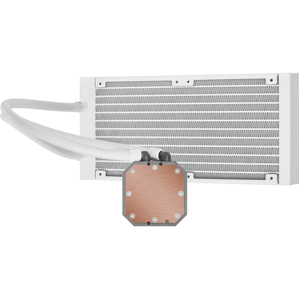 Icue H100i Elite Capellix Liquid Cpu Cooler - White