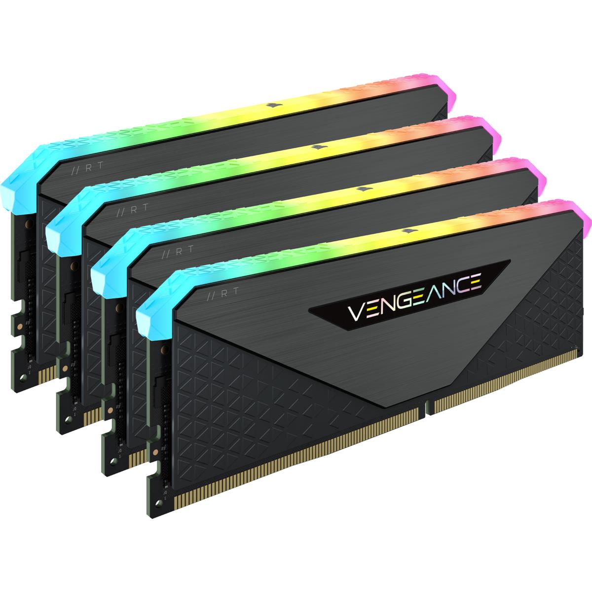 Memory - 64GB - Ddr4 - (4 X 16gb) Dram 3600MHz C18 18-22-22-42 Kit