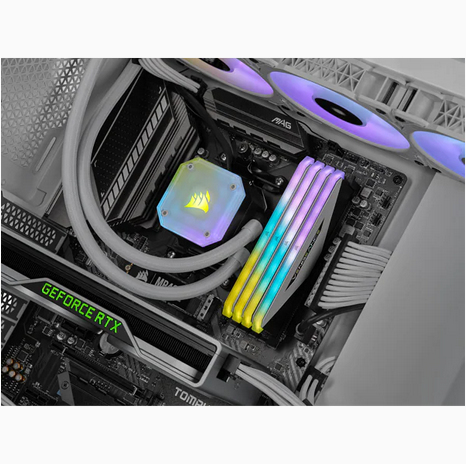 Memory - 32GB - Ddr4 - (2 X 16gb) Dram 3200MHz C16 16-20-20-38 Kit - White