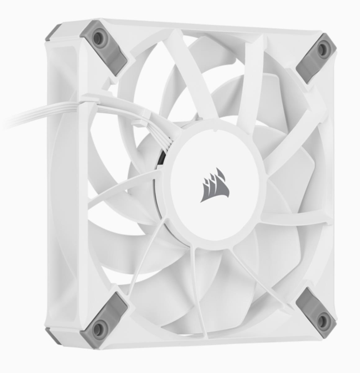 Af Elite Series Af120 Elite 120mmfluid Dynamic Fan With Airguide Single Pack White