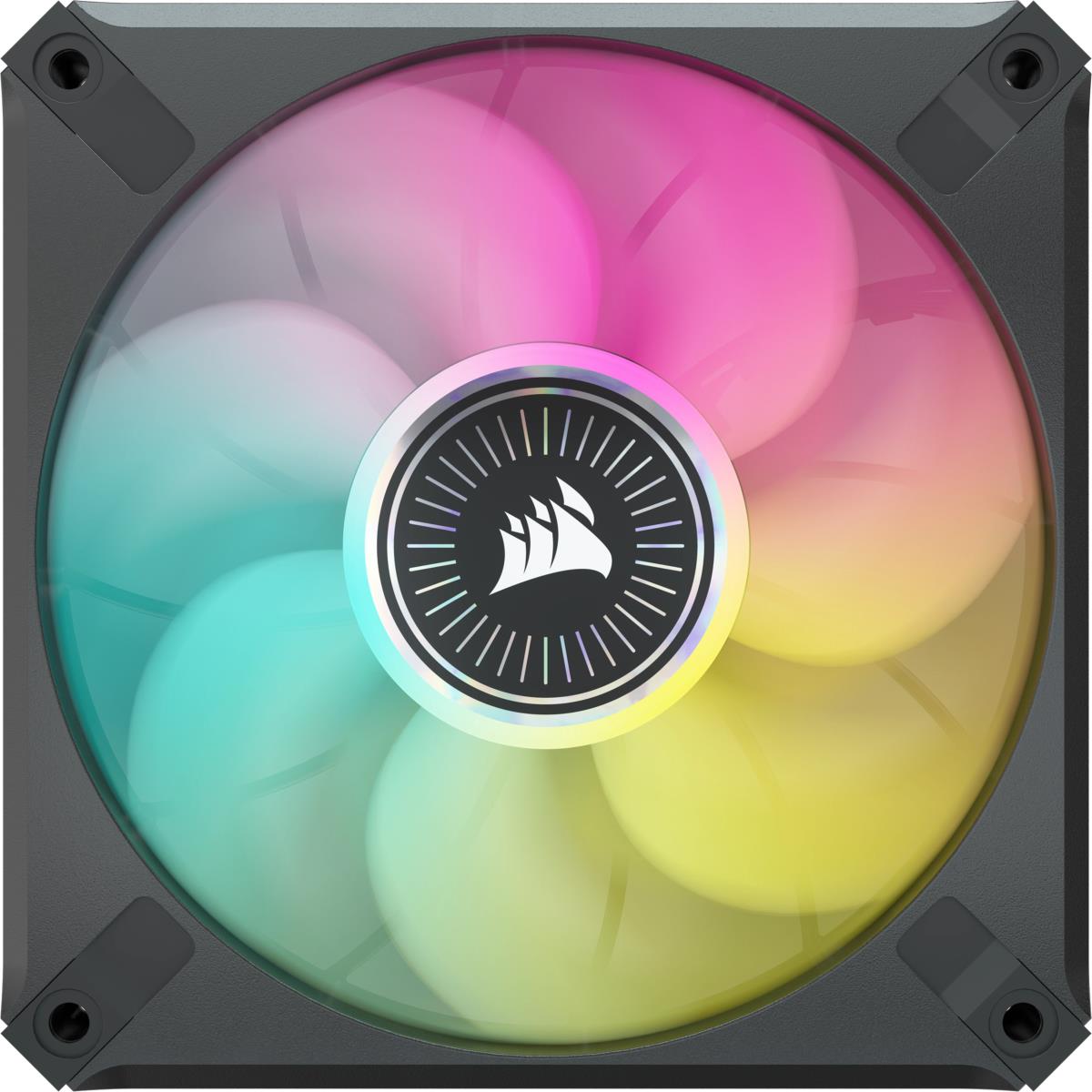 Led Fan - Icue Ml120 RGB Elite Premium 120mm Pwm Magnetic Levitation Fan - Single Pack