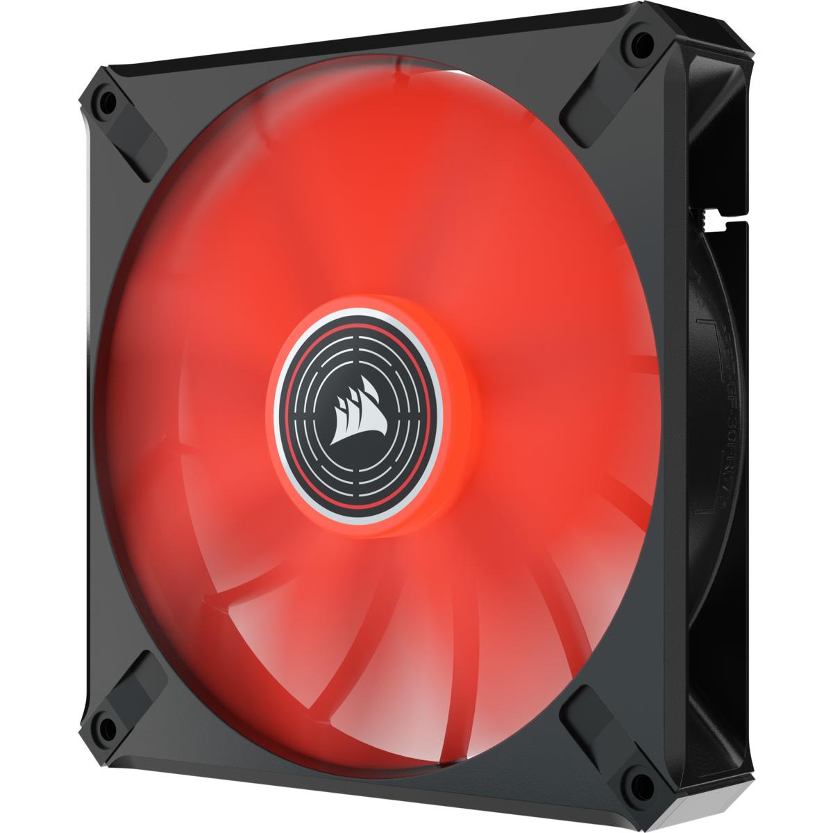 Led Fan - Ml140 LED Elite Red Premium 140mm Pwm Magnetic Levitation Fan