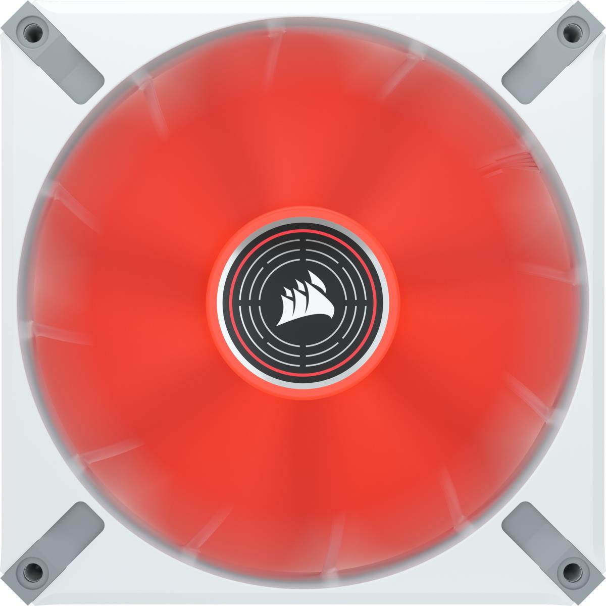 Led Fan - Ml140 LED Elite Red Premium 140mm Pwm Magnetic Levitation Fan