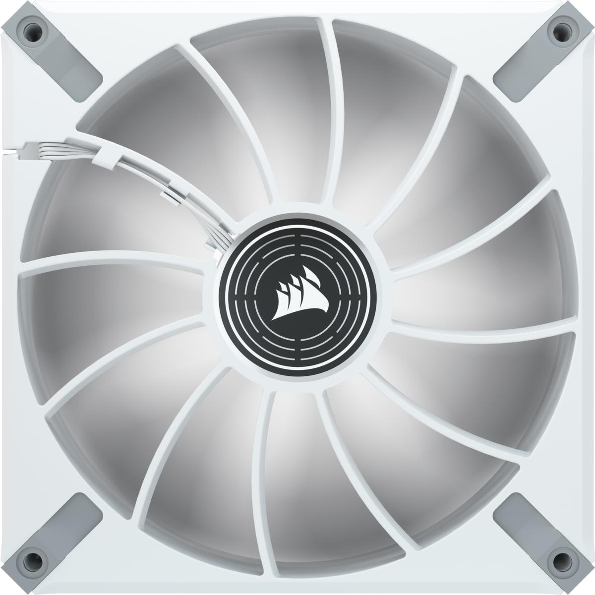 Led Fan - Ml140 LED Elite White Premium 140mm Pwm Magnetic Levitation Fan