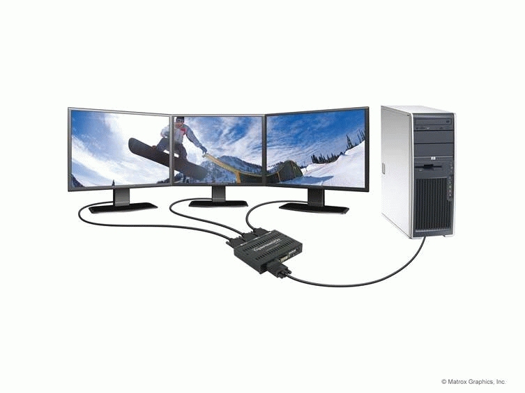 Matrox Triplehead2go Digital 2 Or 3 Displays Max
