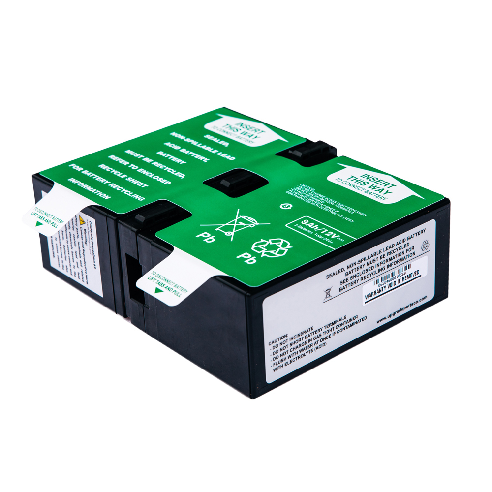 Replacement UPS Battery Cartridge Apcrbc124 For Apc Back-UPS / Pro Smart-UPS C