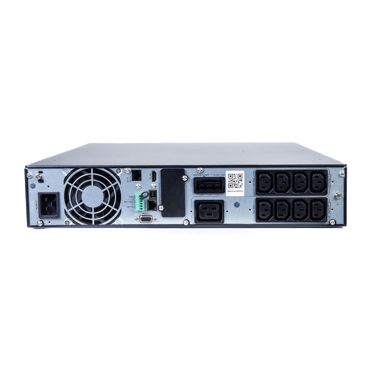 UPS Online Double Conversion 230v 2u 3kva / 2.7kw 8 X Iec C13 + 1 X Iec C19