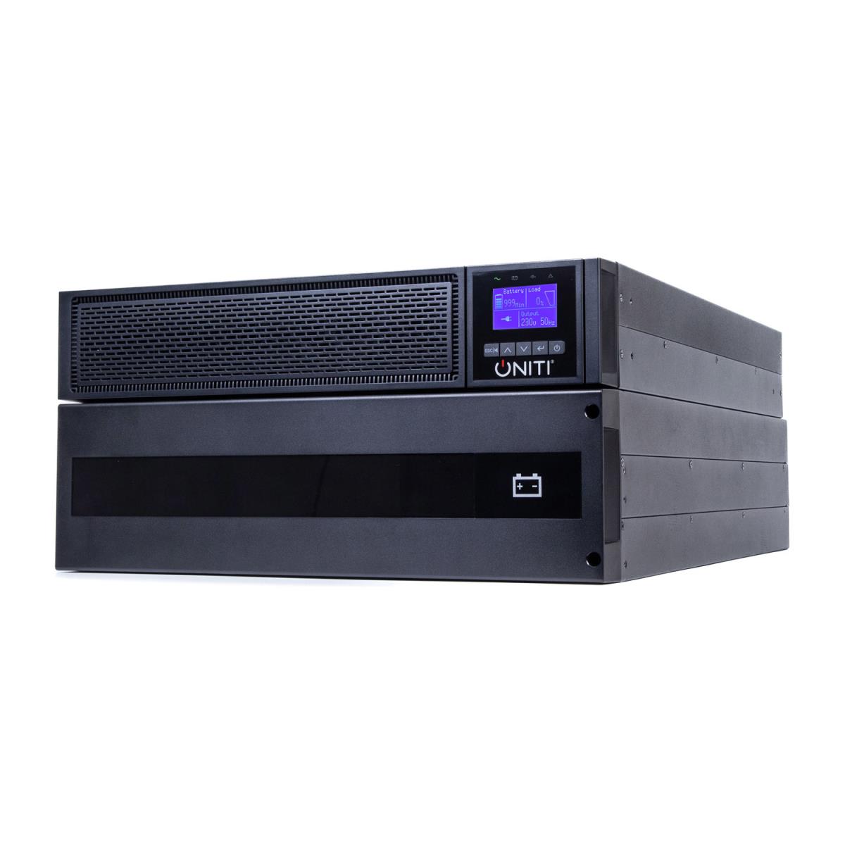 UPS Online Double Conversion 230v/400v 6u 10kva / 10kw 6 X Iec C13 + 4 X Iec C19