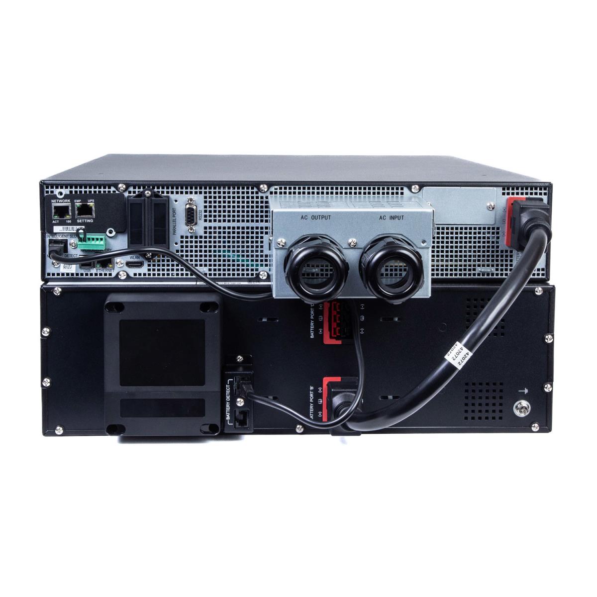 UPS Online Double Conversion 230v/400v 6u 10kva / 10kw 6 X Iec C13 + 4 X Iec C19
