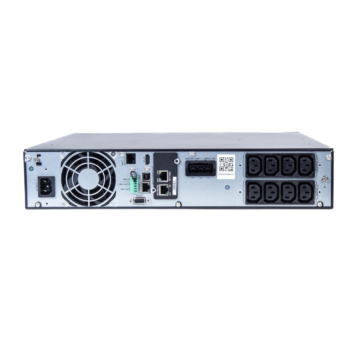 UPS Online Double Conversion 230v 2u 1.5kva / 1.5kw 4 X Iec C13
