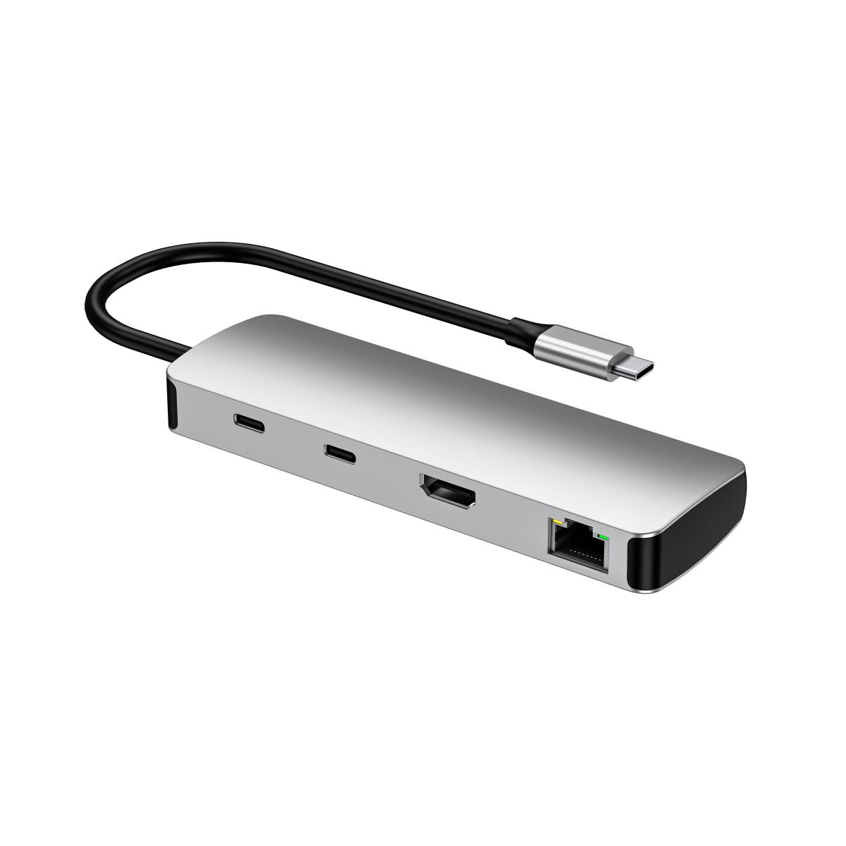 Travel Dock 9-in-1 - USB-c - 4k - Black