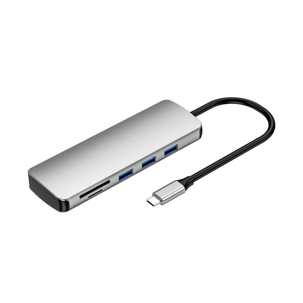 Travel Dock 9-in-1 - USB-c - 4k - Black