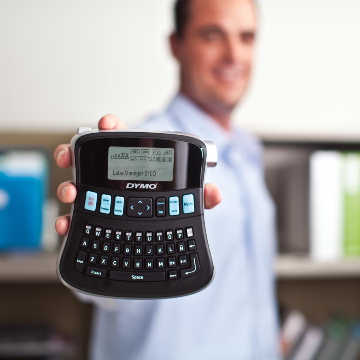 Labelmanager 210d - Label Printer - 12mm - Qwertz