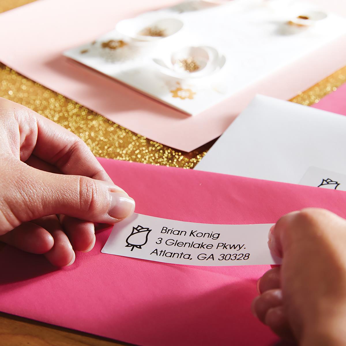 Labels Address 89x36mm White 24roll