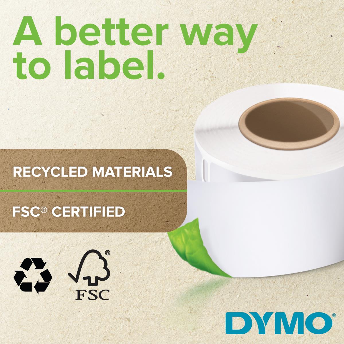 Labels Multi-purpose White 12x24mm 1000nos