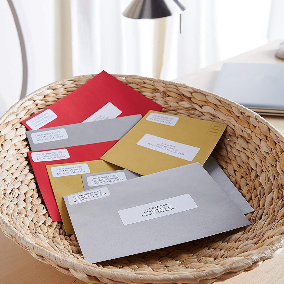 Labels Multi-purpose White 19x51mm 500nos