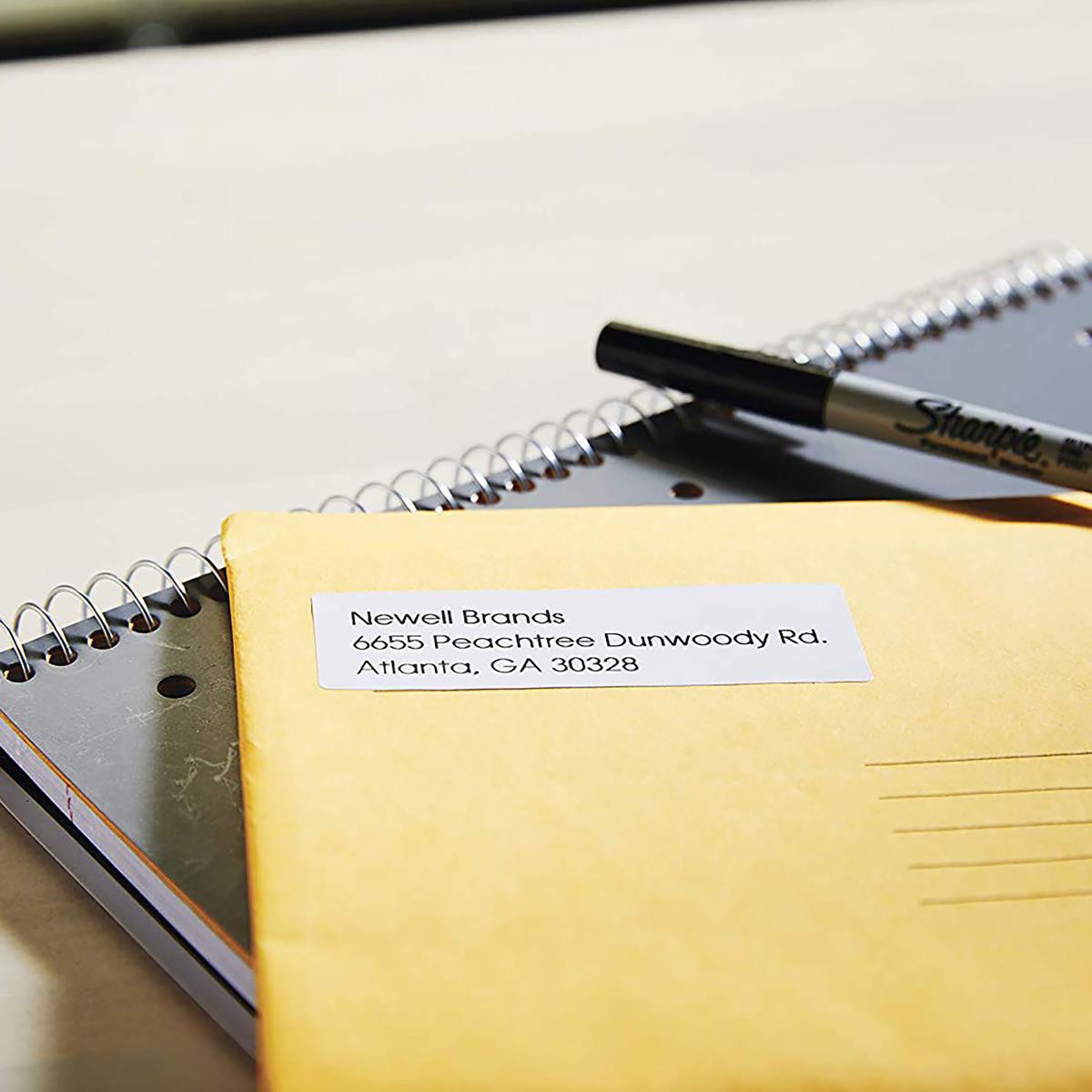 Labels Return Address 25x54mm White