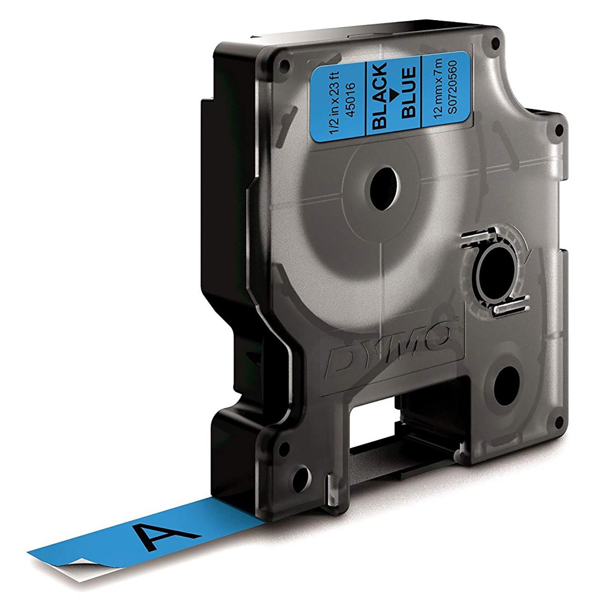 D1 Standard Tape Black On Blue 12mmx7m