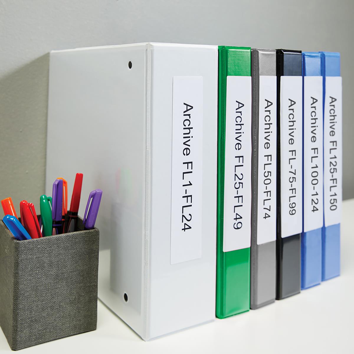 Labels/lafwide 59mmx190mm White (s0722480)
