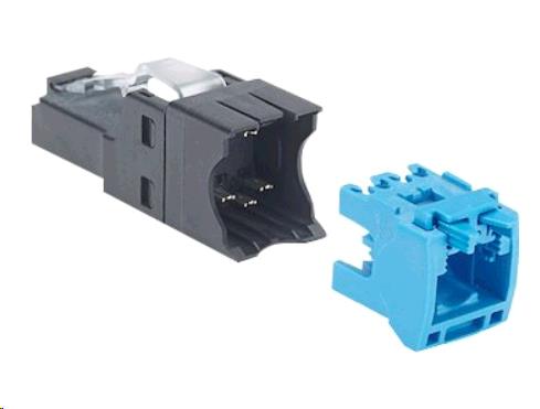 Rj45 CAT6a Utp Field Term Plug 22-26 Awg