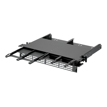 Hd Flex Fiber Enclosure 1 Ru 6 Ports Black