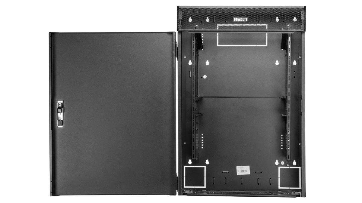 Vertical Wall Mount Enclosure 6ru Activ (wme6bl)