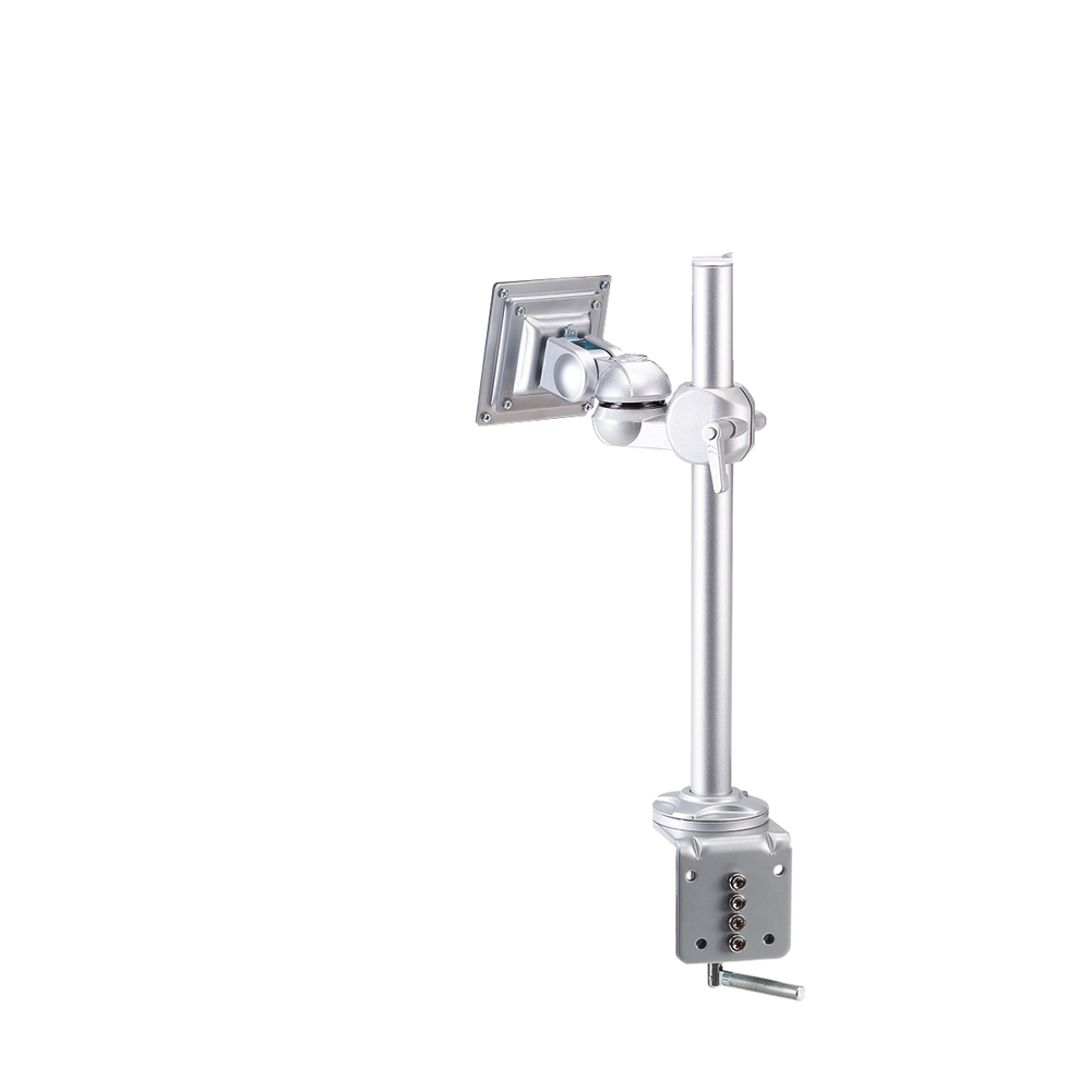 LCD Monitor Arm (fpma-d910) Desk Clamp And Wall Mount 191.5mm Length 0-400mm Hight Silver