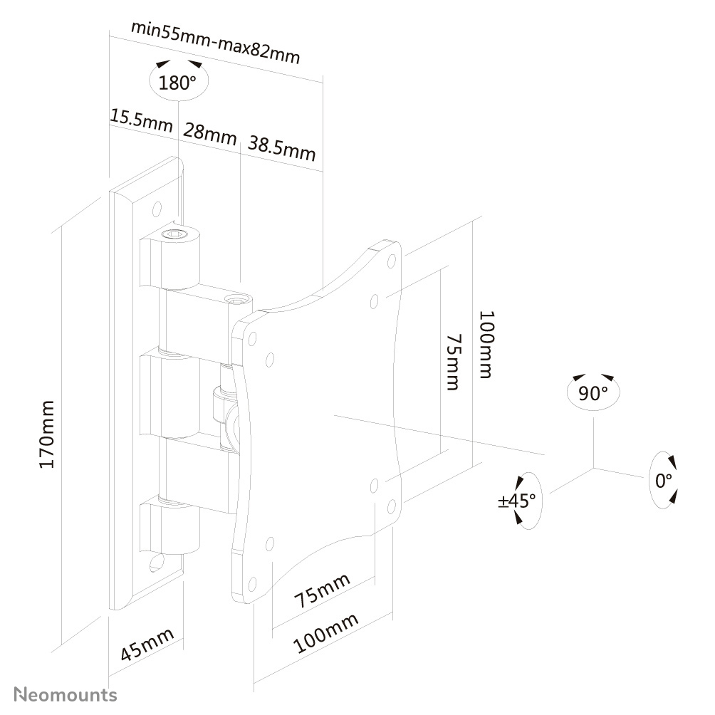 LCD Tv Mount (fpma-w810)