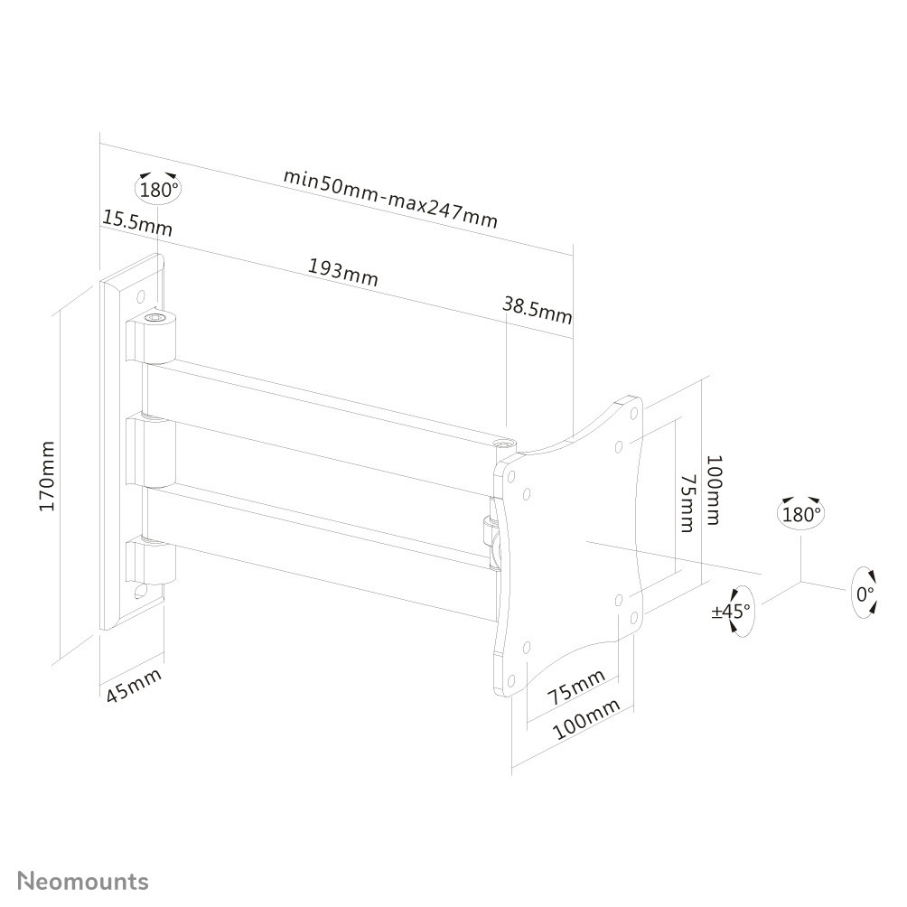 LCD Tv Mount (fpma-w820)