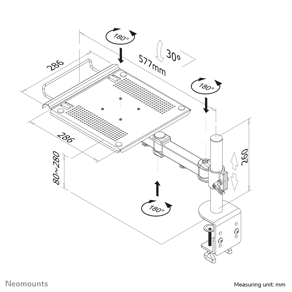 Notebook Arm (notebook-d100)